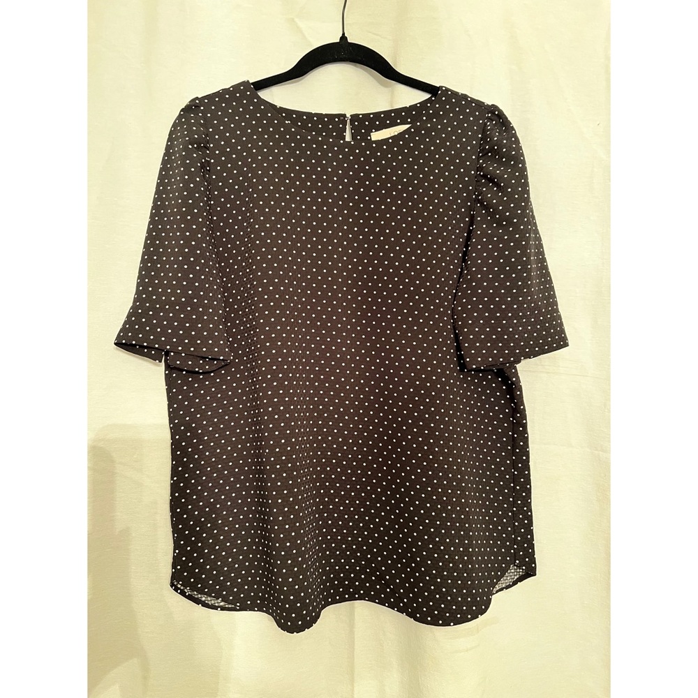 Women’s Black/White Polka dot Blouse